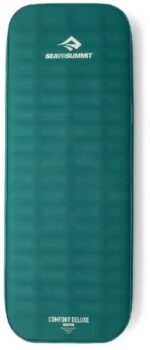 Mata samopompująca SEA TO SUMMIT Comfort Deluxe Mat Rain Forest - imagine 4