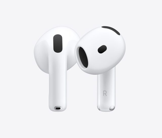 Apple AirPods 4 Headset Wireless In-ear Calls/Music/Sport/Everyday Bluetooth White - imagine 3
