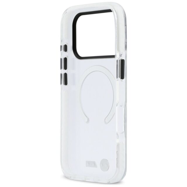 Case BMW M IML Shockproof Metal Logos    MagSafe for iPhone 17 Pro Max transparent - imagine 7