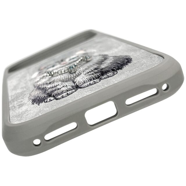 Etui Nimmy Lucky Fashion Cat MagSafe do   iPhone 17 Pro szary - imagine 5