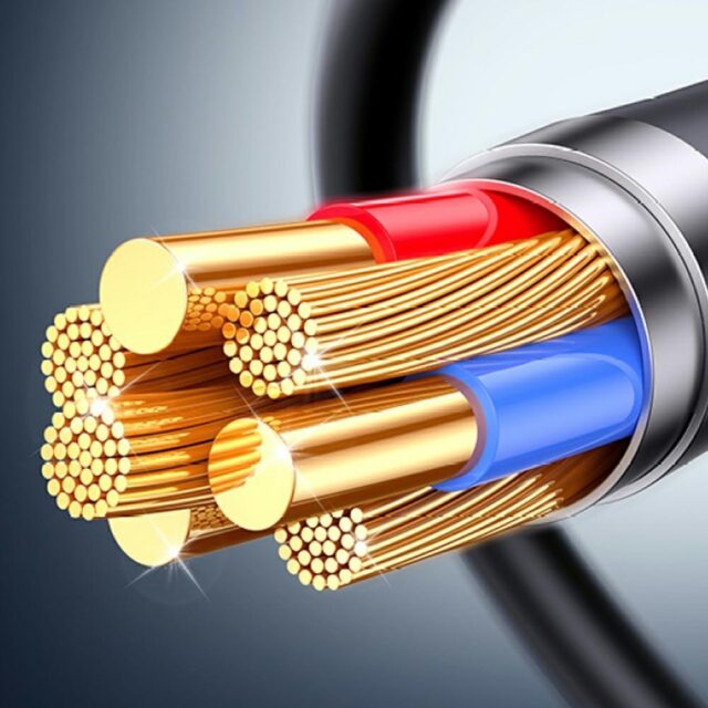 Cable USAMS U94 60W USB-C to USB-C 1m black - imagine 5