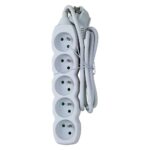 Esperanza ELK207W power extension 1.5 m 5 AC outlet(s) Indoor White - imagine 4