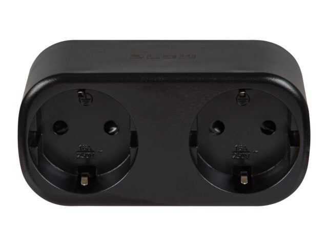 TUYA WiFi-controlled double smart socket  black - imagine 6