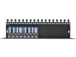 8-channel LAN protection panel with increased PoE SURGE PROTECTION EWIMAR PTU-58R-PRO/PoE - imagine 2
