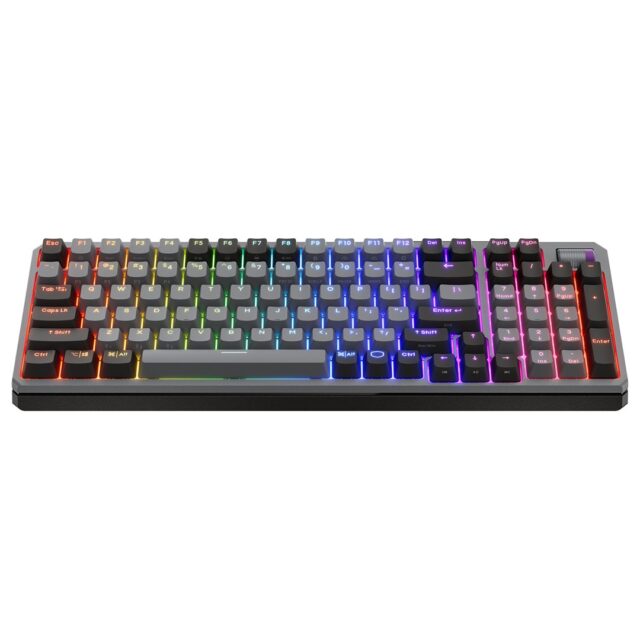 COOLER MASTER Gaming Keyboard MK770  Kailh Box V2  wired USB/wireless  CZ  starry gray - imagine 3