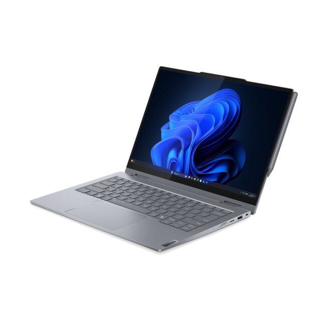 Lenovo ThinkBook 14 2-in-1 G5 IAU Intel Core Ultra 7 255U Hybrid (2-in-1) 35.6 cm (14 ) Touchscreen WUXGA 16 GB DDR5-SDRAM 512 GB SSD Wi-Fi 6E (802.11ax) Windows 11 Pro Swiss Grey - imagine 4
