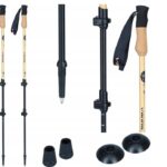Viking Bamboo Pro Trekking Poles Brown 65-135