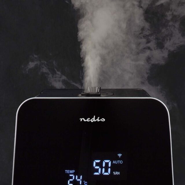 Nedis SmartLife Black Ultrasonic Humidifier 5.5L - imagine 10