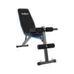 REBEL ACTIVE Inclined training bench with leg locks and elastic bands - imagine 2