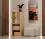 ALMA CHEST OF DRAWERS ARTISAN OAK/WHITE - imagine 8