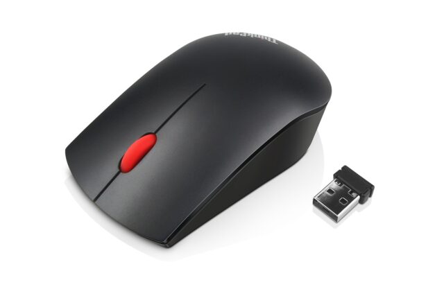 Lenovo 4X30M56887 mouse Office Ambidextrous RF Wireless Optical 1200 DPI - imagine 3