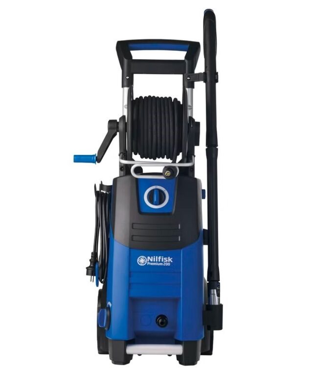 Nilfisk PREMIUM 200-15 EU pressure washer Upright Electric 650 l/h Blue  Black - imagine 4