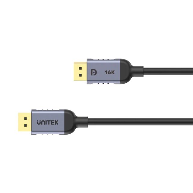 UNITEK C1626GY01-2M DisplayPort 2.1 Black - imagine 3