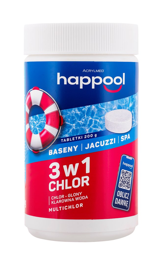 cps-5bb431eed3e8a6d7868c1435d8ba1765-2026-03-01-11-40-47 Acrylmed MULTICHLOR 3 in 1 Multifunctional chlorine release tablets 200 g - 1 kg - imagine 1