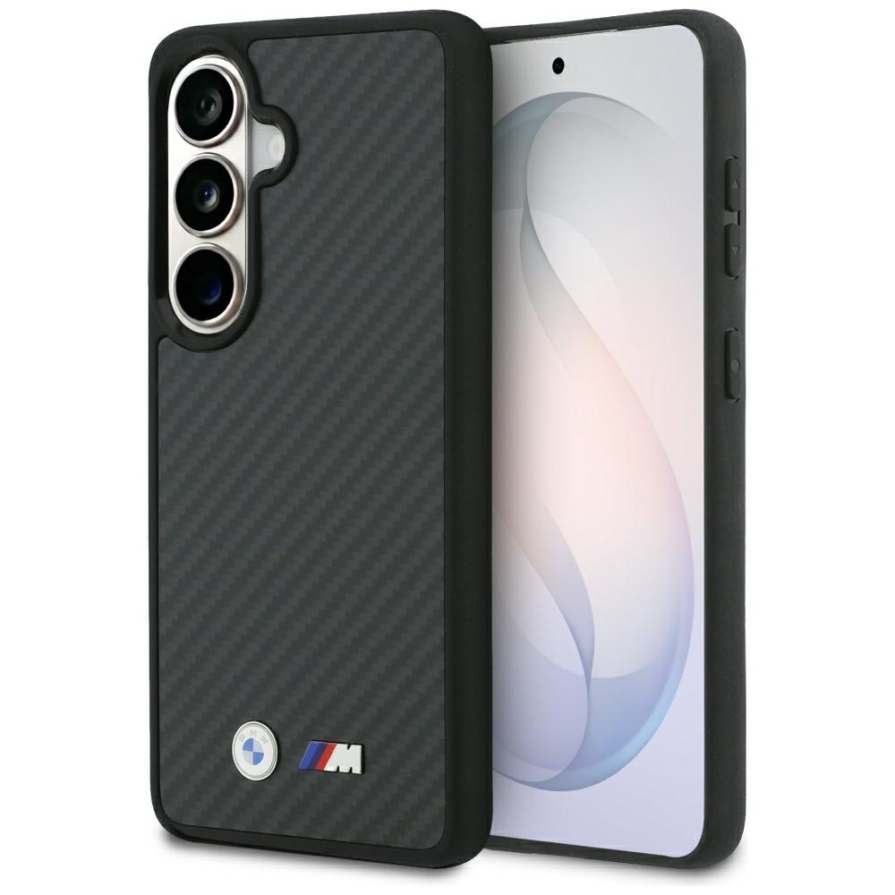 cps-5bcc9c2762c08677b6ad701b808f429d-2026-03-21-10-40-52 Case BMW M Kevlar Logo MagSafe for Samsung Galaxy S26 black - imagine 1