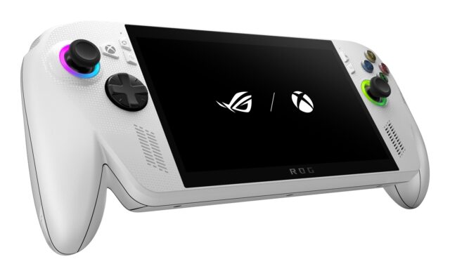 ASUS ROG Xbox Ally RC73YA-NH002W portable game console 17.8 cm (7 ) 512 GB Touchscreen Wi-Fi White - imagine 2