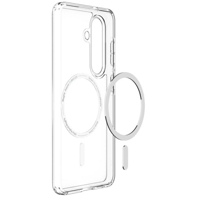 Etui Spigen Ultra Hybrid Mag MagSafe do  Samsung Galaxy S26+ clear white - imagine 7