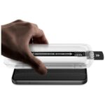 Tempered glass Spigen Glas.TR "EZ FIT PRO AC" for Google Pixel 10A 2pcs transparent - imagine 5