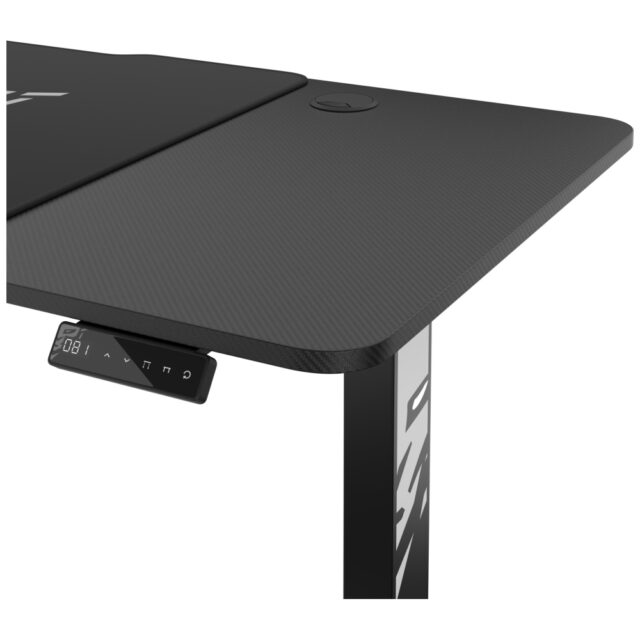 Desk with height adjustment Diablo Chairs X-TENSIO 1400 black - imagine 4