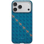 Case PITAKA Happiness Rides Edge Case MagSafe for iPhone 17 Pro indigo