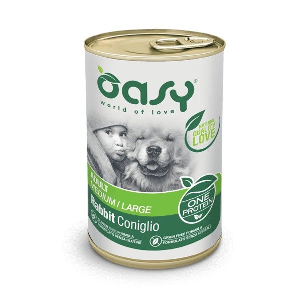 cps-5c5b6f8c1bfe877d29ae578b61448ea1-2026-03-28-05-58-04 Oasy One Protein Adult Medium/Large Rabbit 400gr - imagine 1