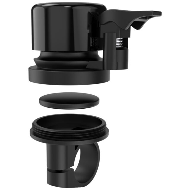 Bell with tracker Majestic for bicycle black - imagine 2