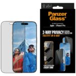 PanzerGlass Ultra-Wide Fit Fastfit Privacy Glass for iPhone 17 Pro