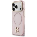 Case Karl Lagerfeld IML K Head Logo      MagSafe for iPhone 17 Pro pink - imagine 2
