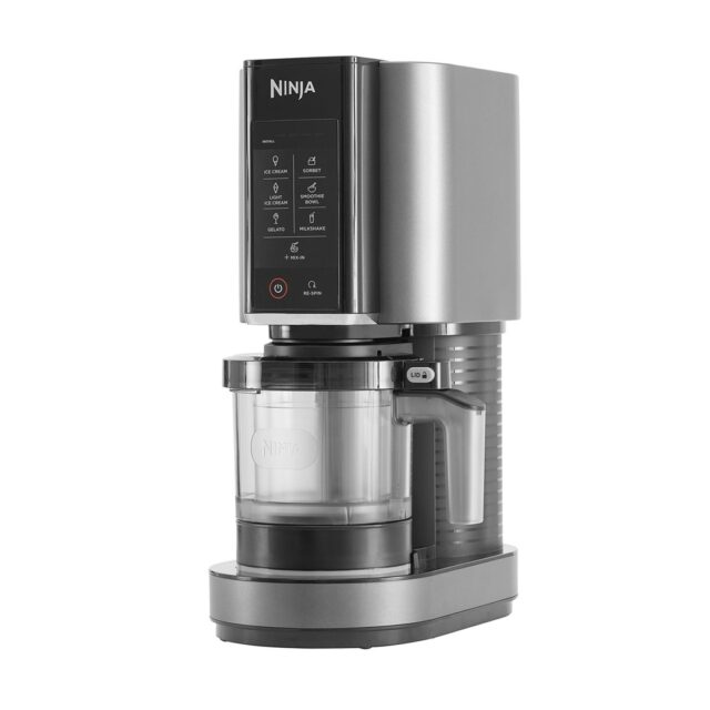 Ninja NC300EU ice cream maker Traditional ice cream maker 1.4 L 800 W Black  Silver - imagine 6
