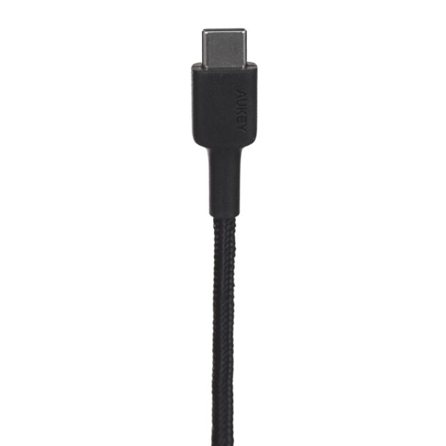 AUKEY CB-CD30 USB cable 0.9 m USB A USB C Black - imagine 3