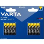Varta Super Heavy Duty AAA Baterie 8ks