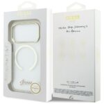 Case Guess IML Script Metal MagSafe for   iPhone 17 Pro Max transparent - imagine 8