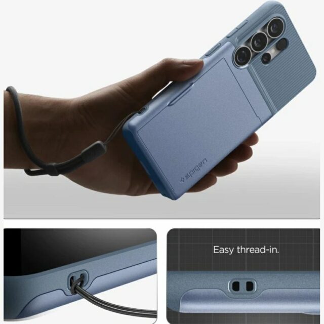 Spigen Slim Armor CS case Samsung Galaxy S26 Ultra light blue - imagine 5