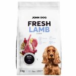 John Dog ADULT FRESH LAMB Karma sucha dla psa 3kg