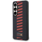 Red Bull PU Leather Meshed Powerbar Magnetic Zadní Kryt pro Samsung Galaxy S26 Navy - imagine 3