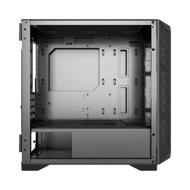 Gembird CCC-FC-MK200 Gaming ATX case  Fornax MK200  mesh  without fans  black - imagine 7