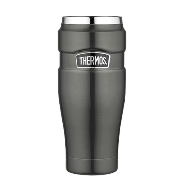 THERMOS 470 ml waterproof thermos mug - metallic grey - imagine 3