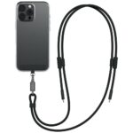 ENERGEA Lasso Lanyard Cable USB-C Phone Lanyard - USB-C 1.5m 240W Black