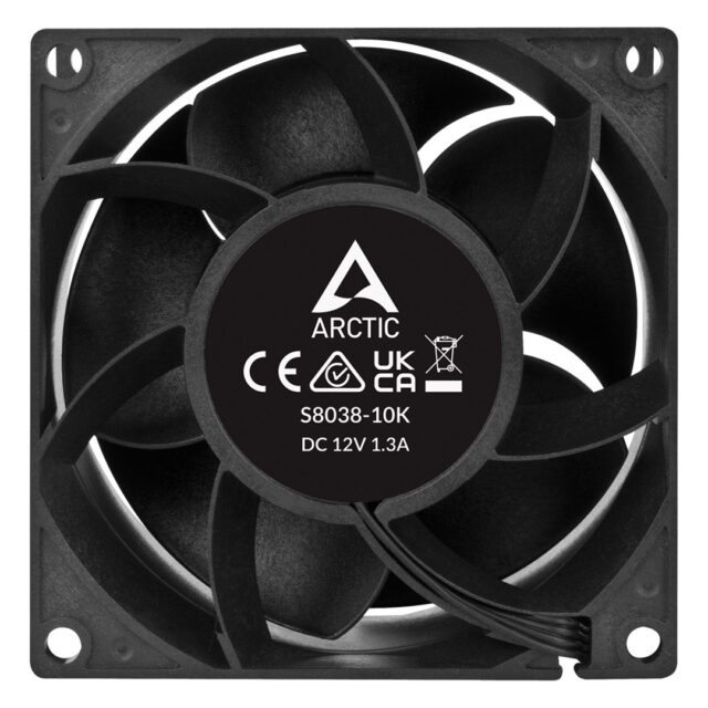 ARCTIC S8038-10K - 80 mm Server Fan - 4 Pieces - imagine 4