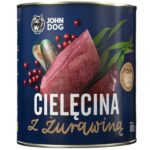 JOHN DOG Berry Adult Veal with cranberries - Wet dog food - 6 x 800 g - imagine 2