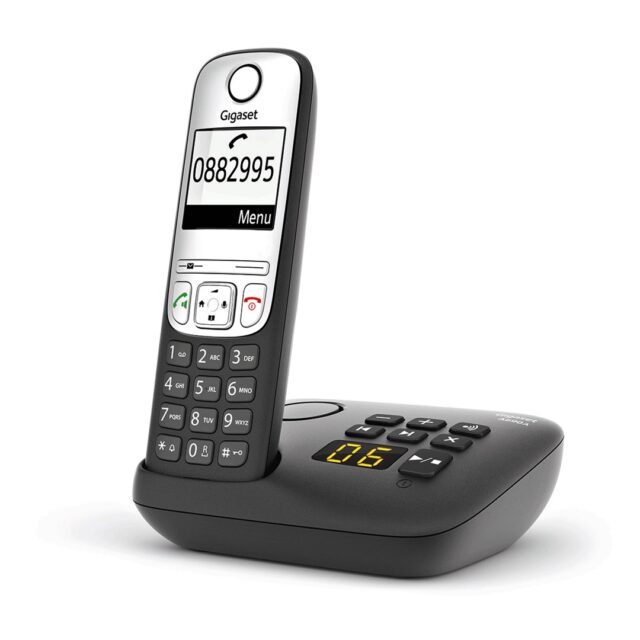 Gigaset A690A - Analogue/DECT phone - Wireless handset - Hands-free system - 100 entries - Black (S30852-H2830-B101) - imagine 4