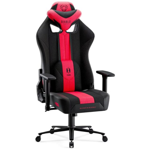 Gaming chair Diablo Chairs X-Player 2.0 King Size crimson/anthracite - imagine 2