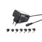 EnerGenie EG-MC-008 Universal AC-DC adapter  12 W  Black - imagine 2
