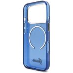 Case Guess IML Script Metal MagSafe for   iPhone 17 Pro blue - imagine 7