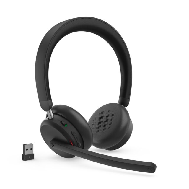 Lenovo Headset 6550 Dual-Mode DualMode Wireless ANC (USB-C  (USBC  Teams) (4XD1S19777) - imagine 4