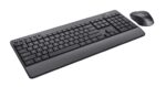 Trust Trezo keyboard Mouse included Universal RF Wireless QWERTY US English Black - imagine 3