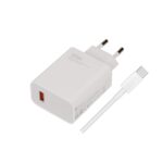 Xiaomi MDY-11-EZ USB-A 33W Cestovní Nabíječka + USB-C kabel White (Bulk)