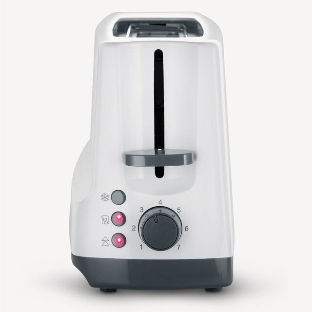 Severin AT 2232 toaster 2 slice(s) 800 W Grey  White - imagine 5