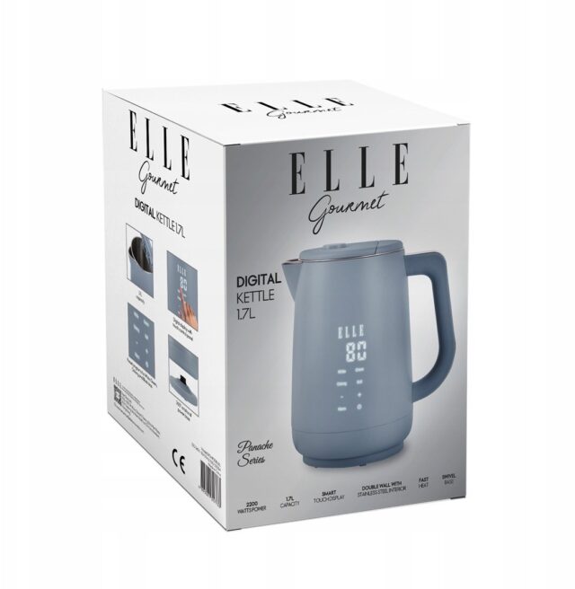 Czajnik elektryczny ELLE 1 7L niebieski - imagine 5