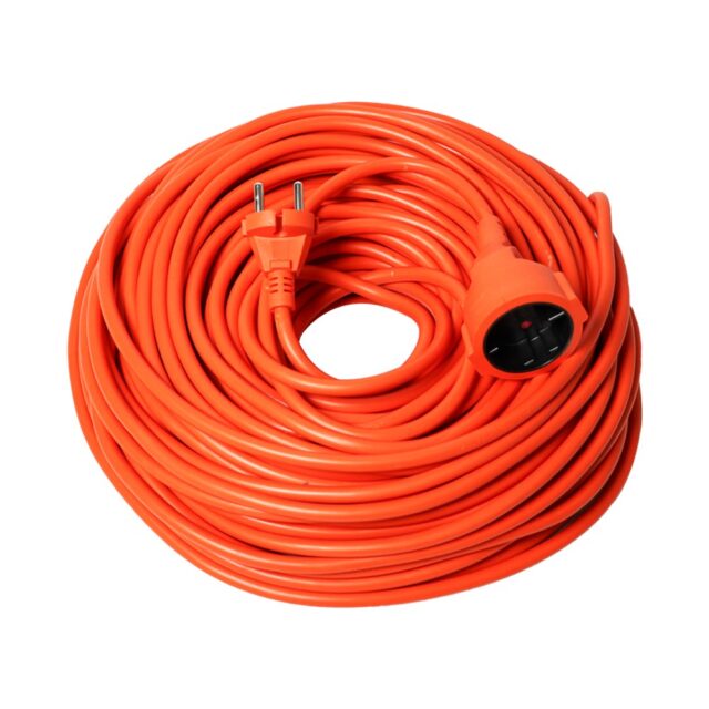40 m retractable extension cord  PZO40M2x1.0 mm VERTEX - imagine 4
